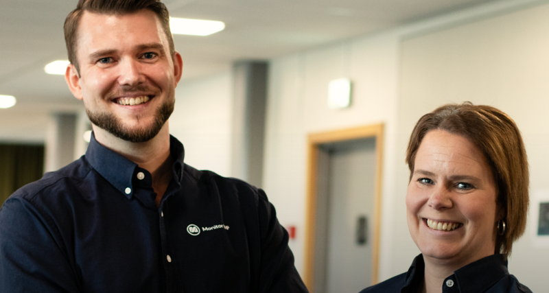 Jim and Martina, Adaption Advisors for Monitor ERP in Sweden