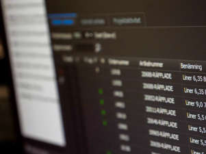 Automated data processing and workflow monitoring in Monitor ERP