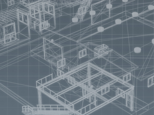 Technical CAD drawing